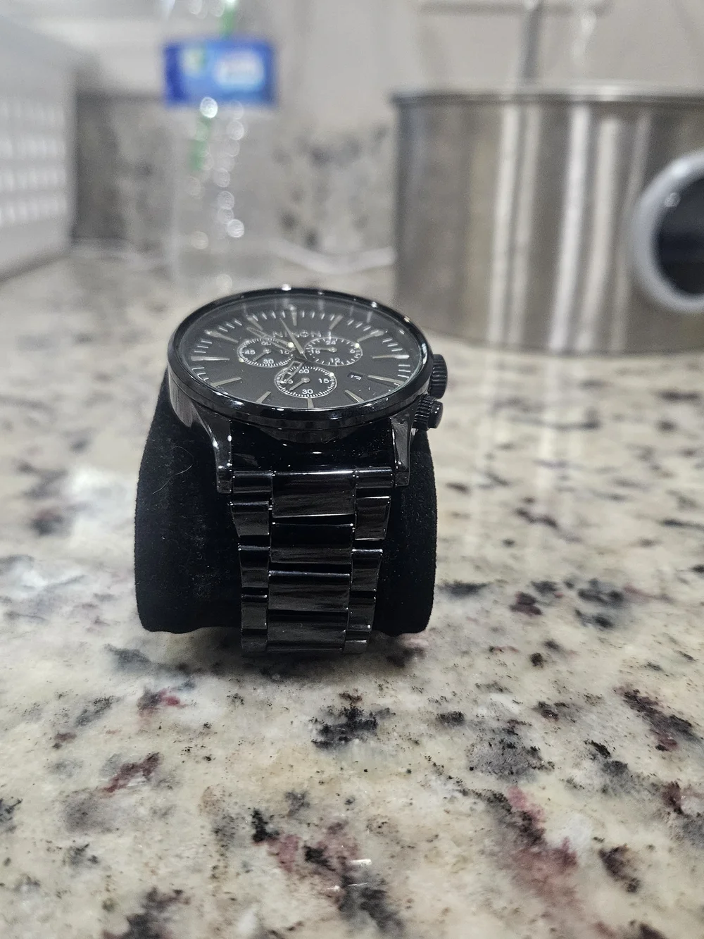 Nixon Sentry Chrono Black With Brand New Battery